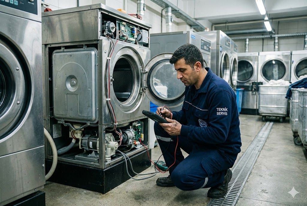Endüstriyel Çamaşır Makinesi Servisi